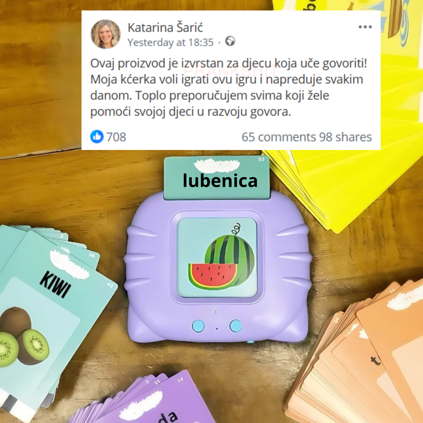 KinderSpeech™ - Kartice za razvoj govora