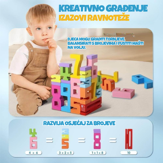 KinderSpeech – Montessori Set za Razvijanje Matematičkih Vještina