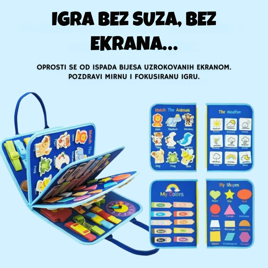 KinderSpeech – Montessori Knjiga za Razvoj
